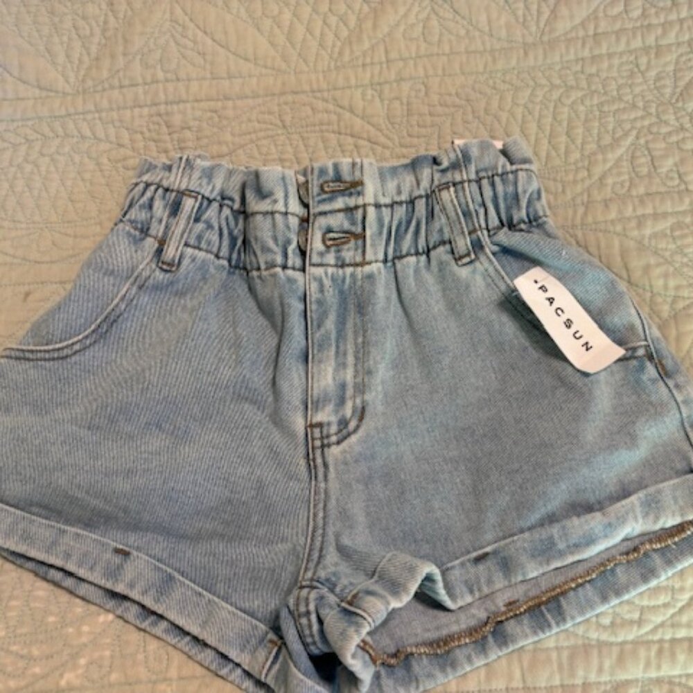 Womens Denim Shorts Pacsun Size Small